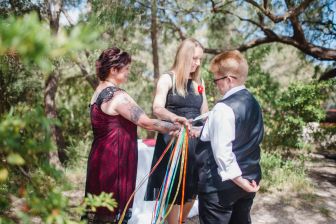Handfasting - Photo by Dian Sarah Photography